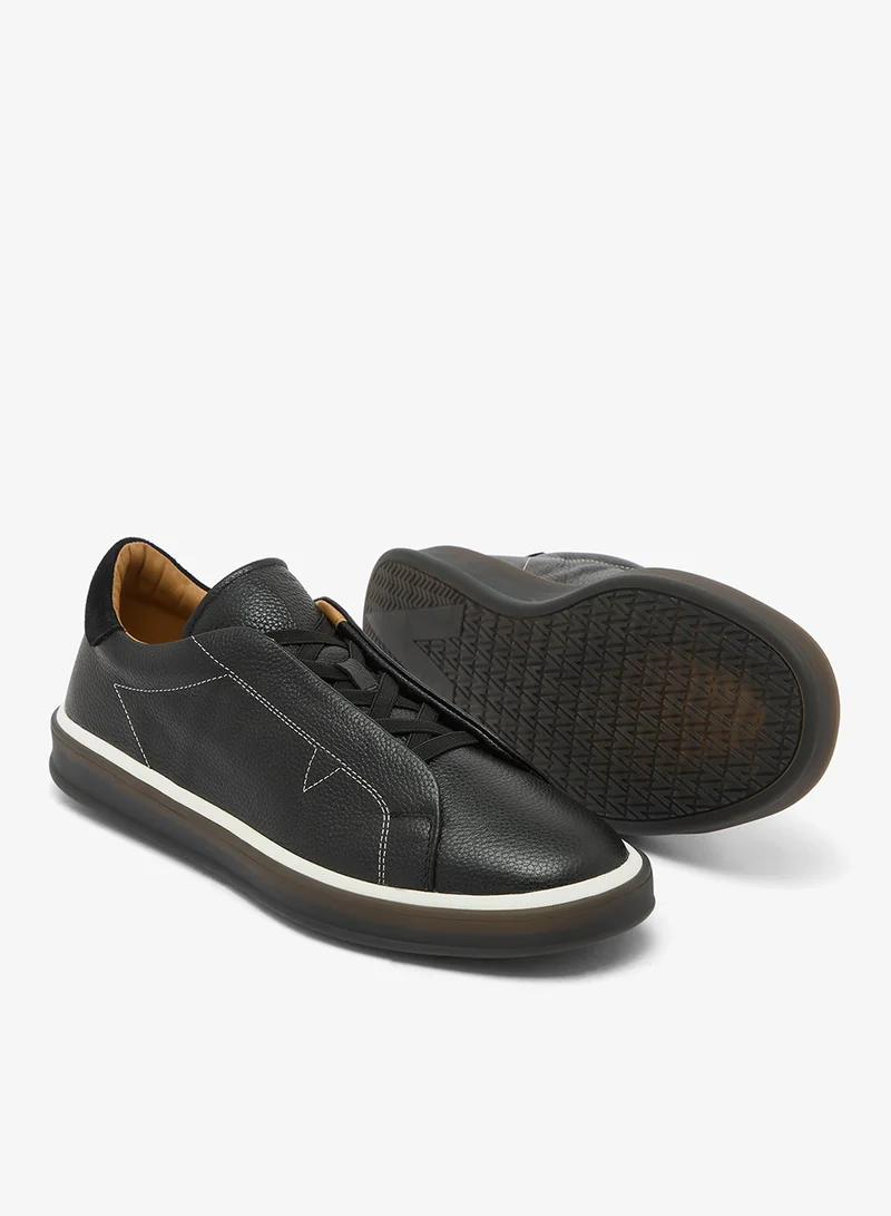 Valentino By Mario Valentino 550-BLACK Casual Low Top Sneakers for Men | Best Price UAE