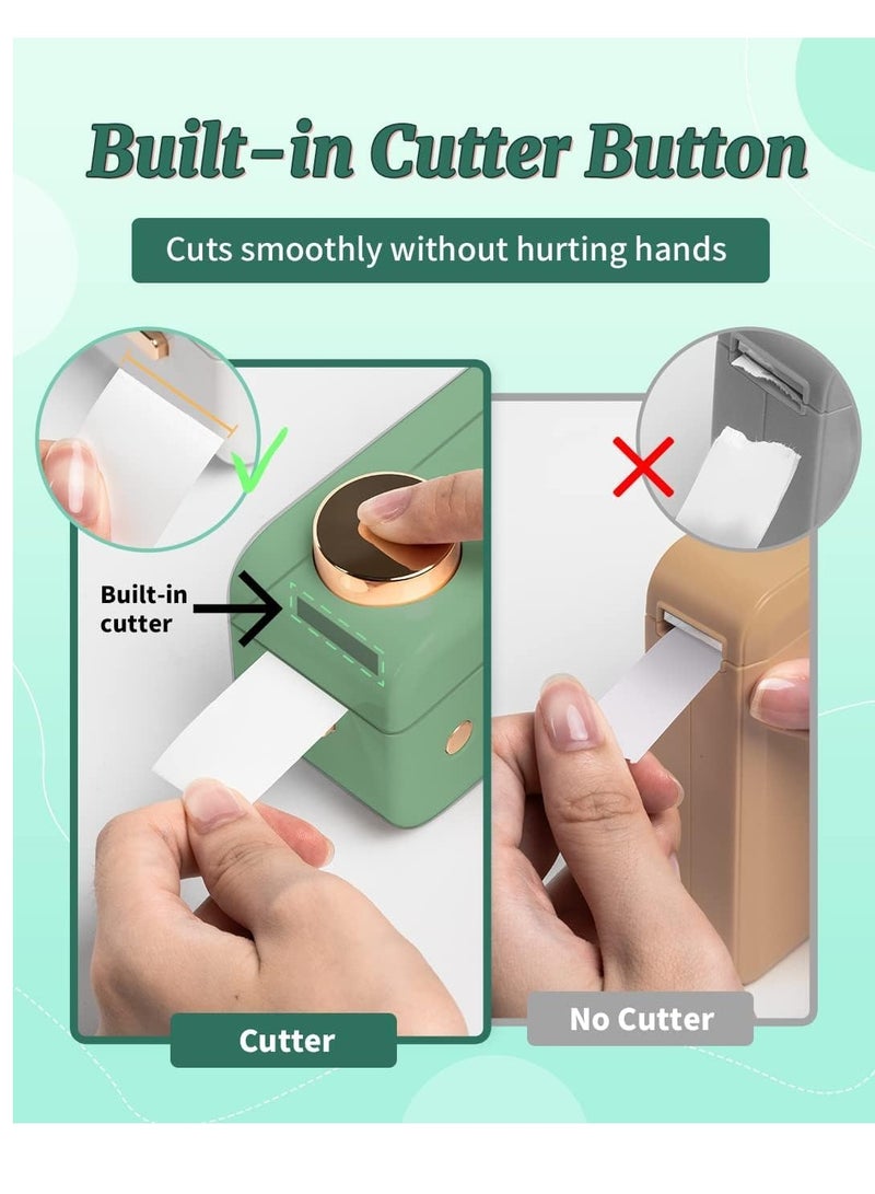 آلة طباعة الملصقات الكبيرة مع شريط D50 لأشرطة 3/5" إلى 9/10"، آلة ملصقات حرارية محمولة، طابعة ملصقات بلوتوث للعناوين والتخزين والمكتب، تدعم الهواتف والأجهزة اللوحية. - Image 5