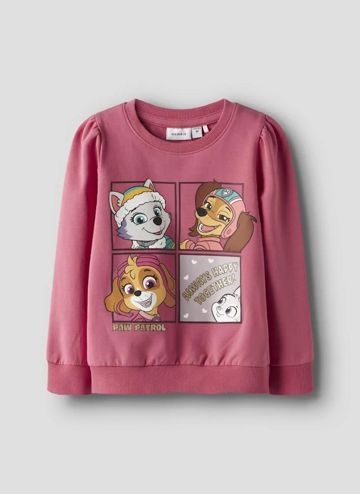 NAME IT Kids Nmfjose Paw Sweatshirt
