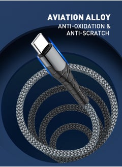 glassology 2 Meter USB-C to Lightning Cable [MFi Certified] for Fast Charging Power Delivery PD 30W – Compatible with iPhone 8–16 Series  - Image 5