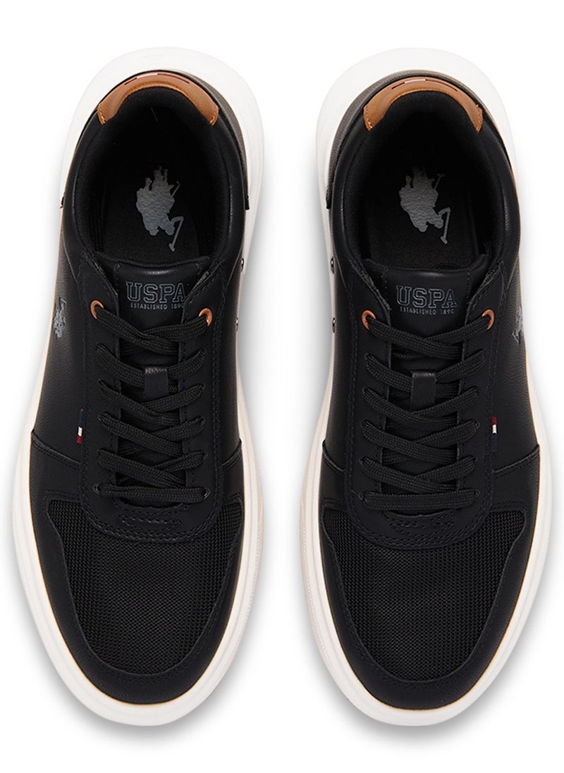 U.S. Polo Assn. Men's Black Low-Top Limited Edition Sneakers – Super Light, A Dream for Every Feet Lover!  - Image 4