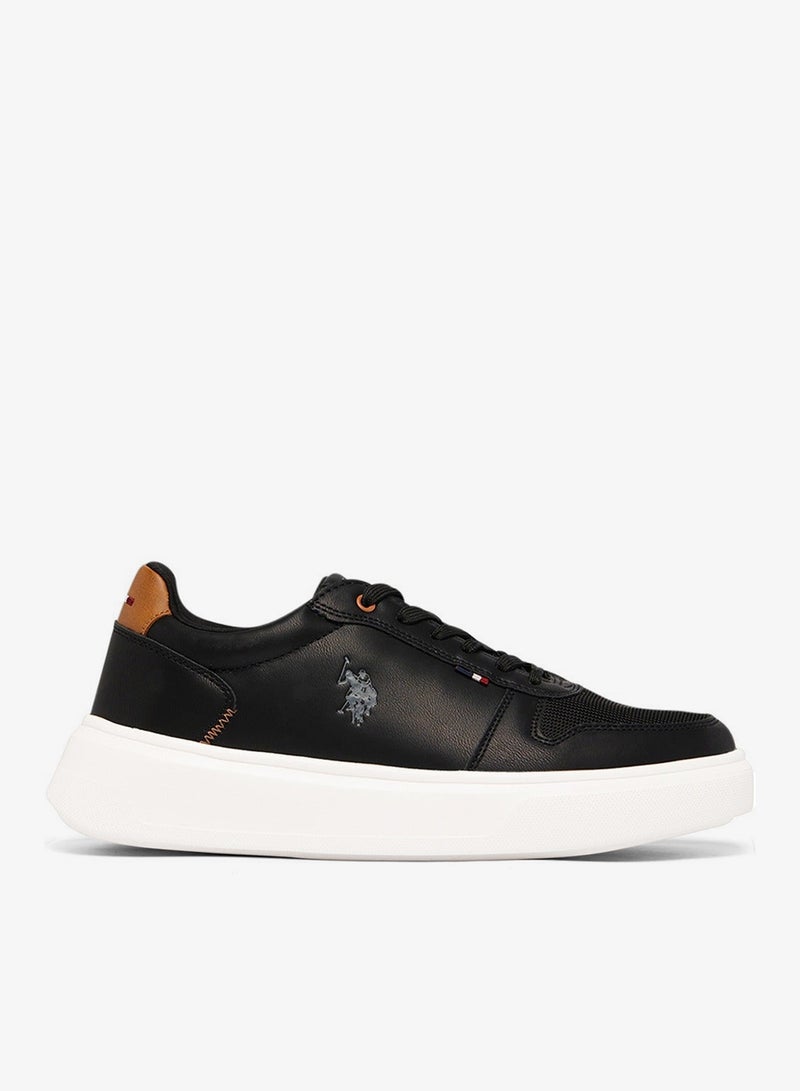 U.S. Polo Assn. Men's Black Low-Top Limited Edition Sneakers Shoes - Super Light, A Dream for Every Feet Lover! - Image 1