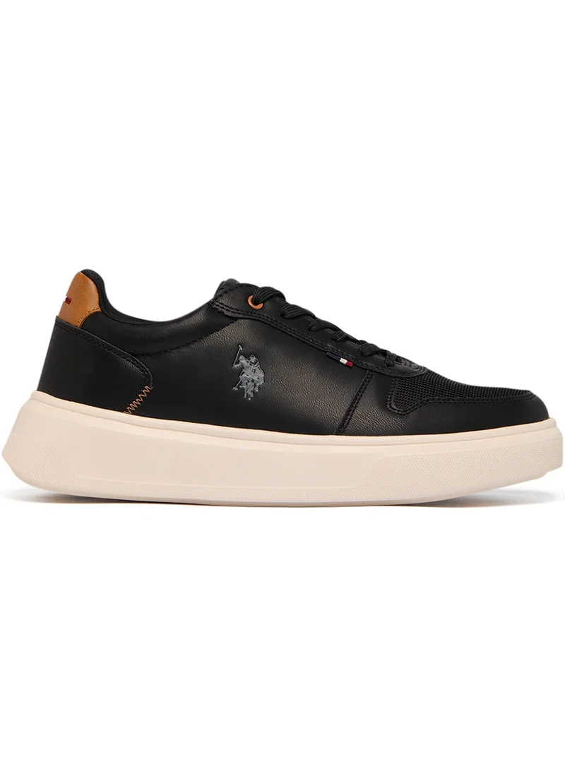 U.S. Polo Assn. Men's Black Low-Top Limited Edition Sneakers – Super Light, Super Fast, A Dream for Every Feet Lover!