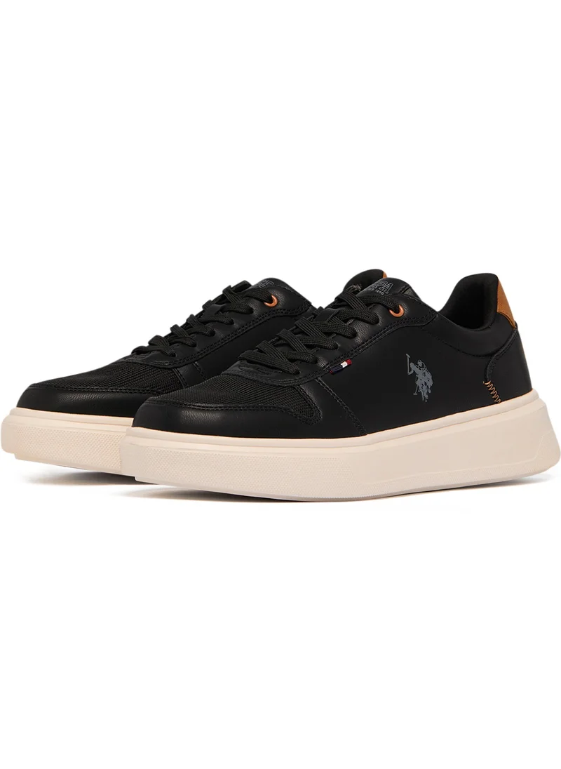 U.S. Polo Assn. Men's Black Low-Top Limited Edition Sneakers – Super Light, Super Fast, A Dream for Every Feet Lover!