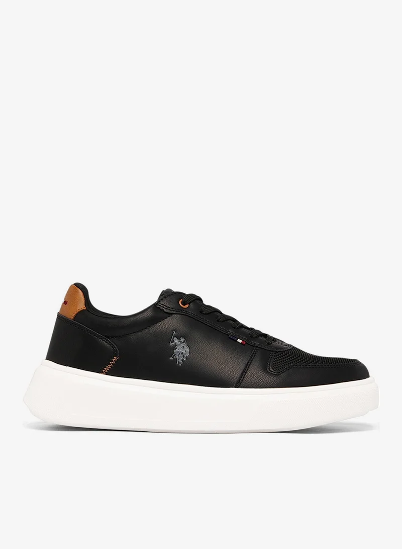 U.S. Polo Assn. Black Men's Black Low-Top Limited Edition Sneakers Shoes - Super Light, A Dream for Every Feet Lover! for Men | Best Price UAE