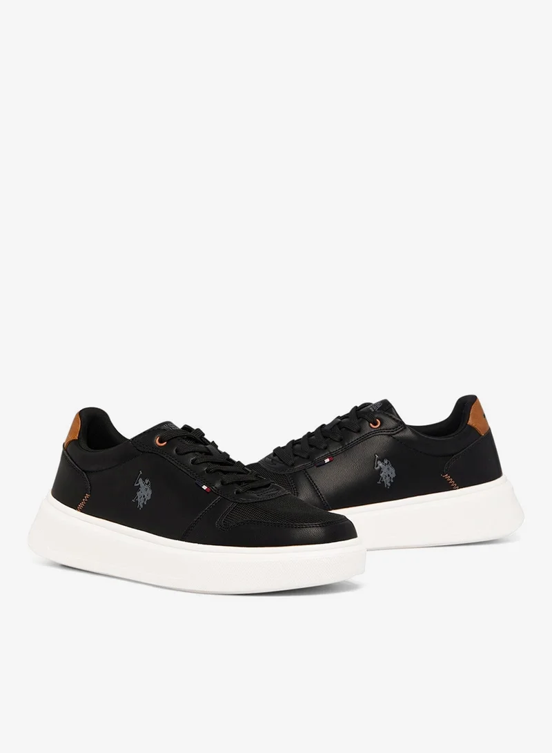 U.S. Polo Assn. Black Men's Black Low-Top Limited Edition Sneakers Shoes - Super Light, A Dream for Every Feet Lover! for Men | Best Price UAE