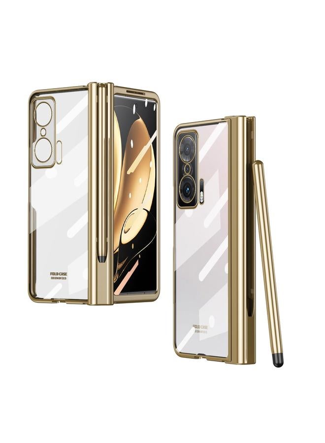 اس-توب جراب لهاتف Honor Magic V، جراب كامل الجسم مطلي بالكهرباء مع مفصلات وقلم - Image 1