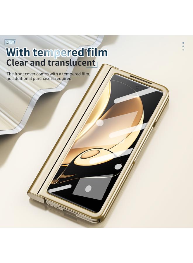 اس-توب جراب لهاتف Honor Magic V، جراب كامل الجسم مطلي بالكهرباء مع مفصلات وقلم - Image 5