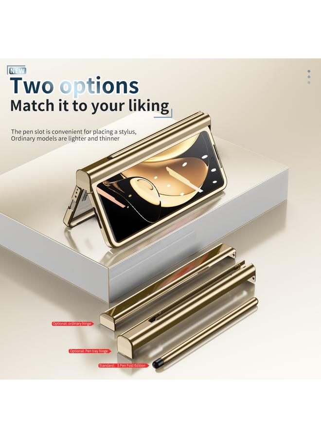 اس-توب جراب لهاتف Honor Magic V، جراب كامل الجسم مطلي بالكهرباء مع مفصلات وقلم - Image 4