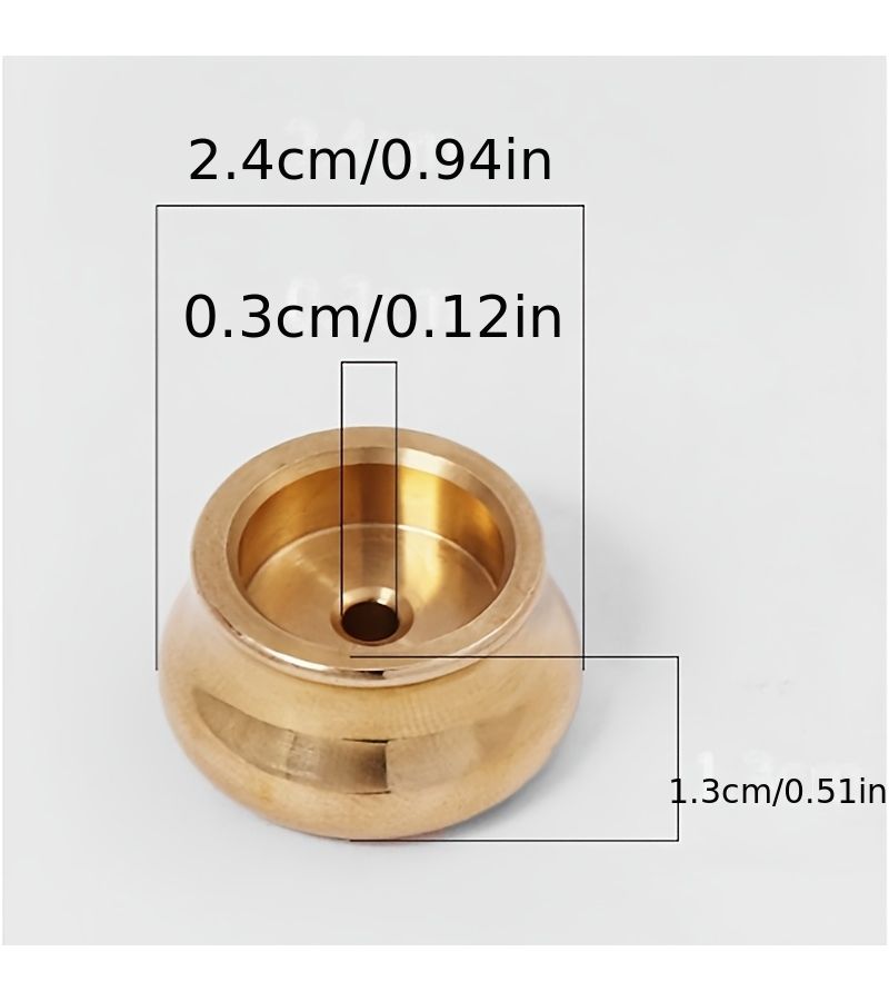 2pcs Mini Dual Use Cone Stick Holders for Home Decor - Image 3