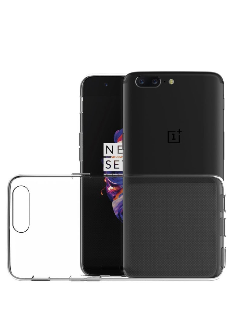 MaiJin Case For Oneplus 5 5.5 Inch Soft Tpu Rubber Gel Bumper Transparent Back Cover - Image 5