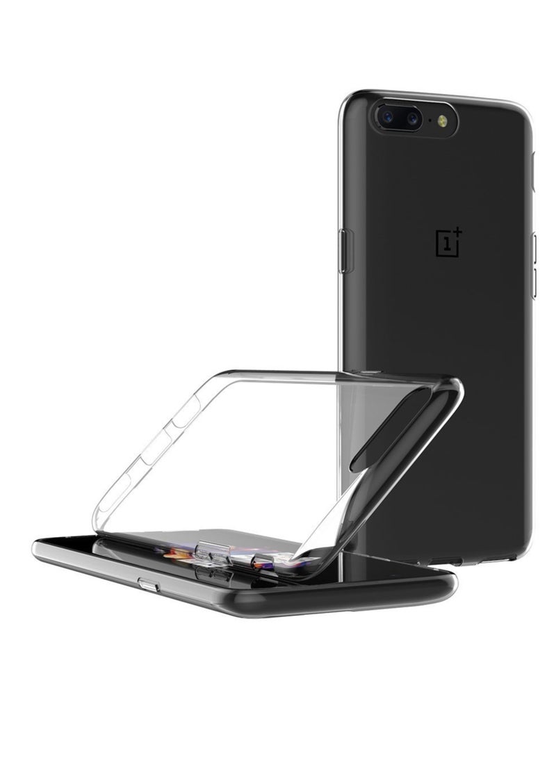 MaiJin Case For Oneplus 5 5.5 Inch Soft Tpu Rubber Gel Bumper Transparent Back Cover - Image 4