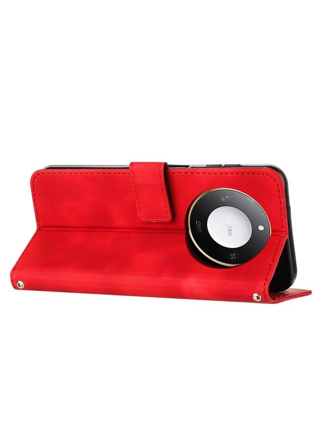 Case For Honor X60 / X9c Smart Dream Triangle Leather Phone Case with Lanyard - Image 3