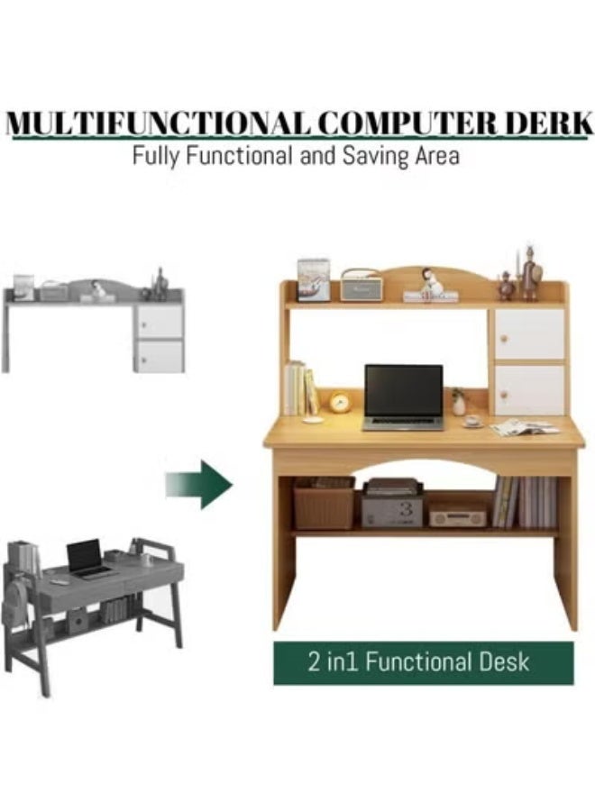 جيجيرو مكتب كمبيوتر مع حجرات للتخزين - Image 3