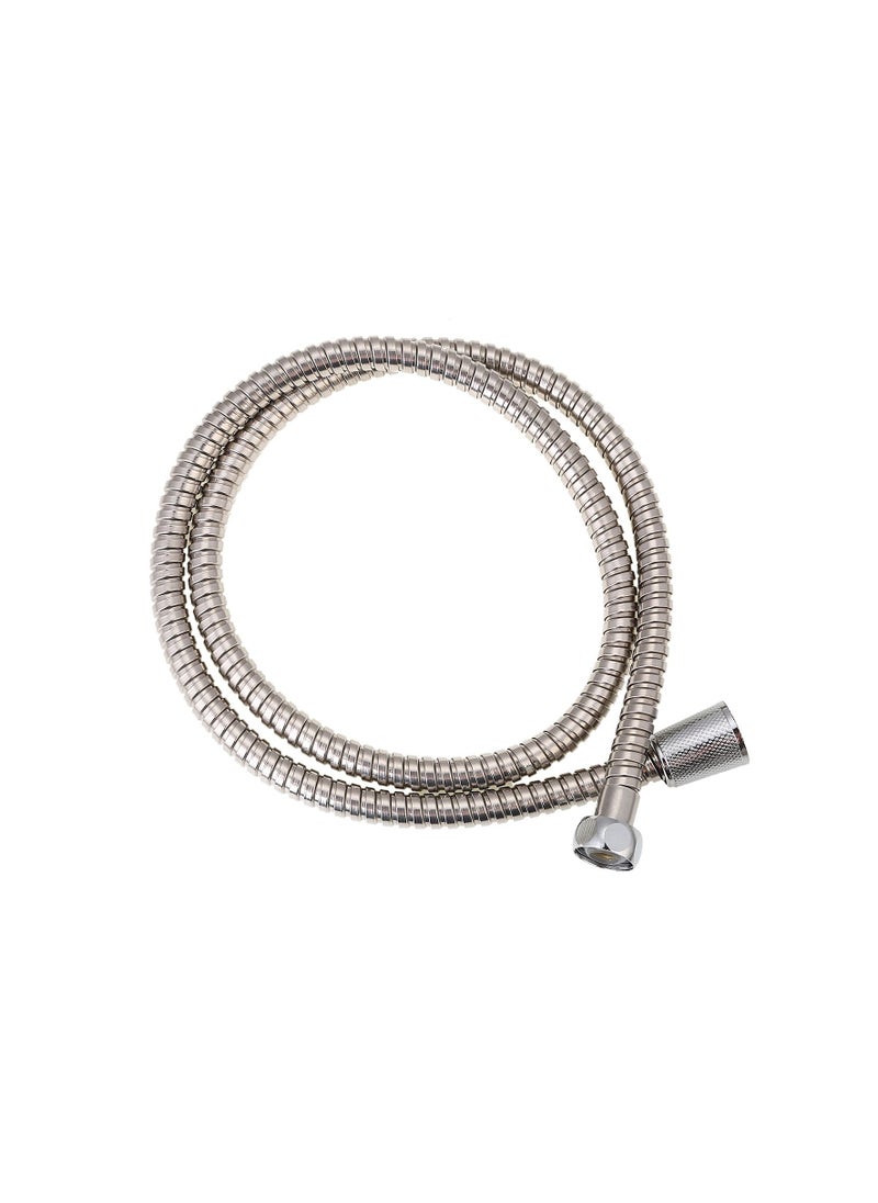 BMB tools Chrome Hose for Hand Bidet -2 Piece 1.2meter Silver- Silver Universal compatibility Chrome bath Handheld Toilet Hand Bidet Shower Sprayer Hose Attachment Stainless Steel LeakProof TangleFree  - Image 3