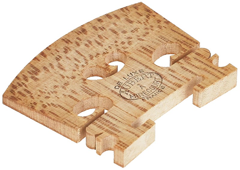 Aubert VB-10 De Luxe Old Violin Bridge – 4/4 Size – Premium European Maple, Tone-Enhancing, Custom Fit for Student & Professional Violins - Image 2