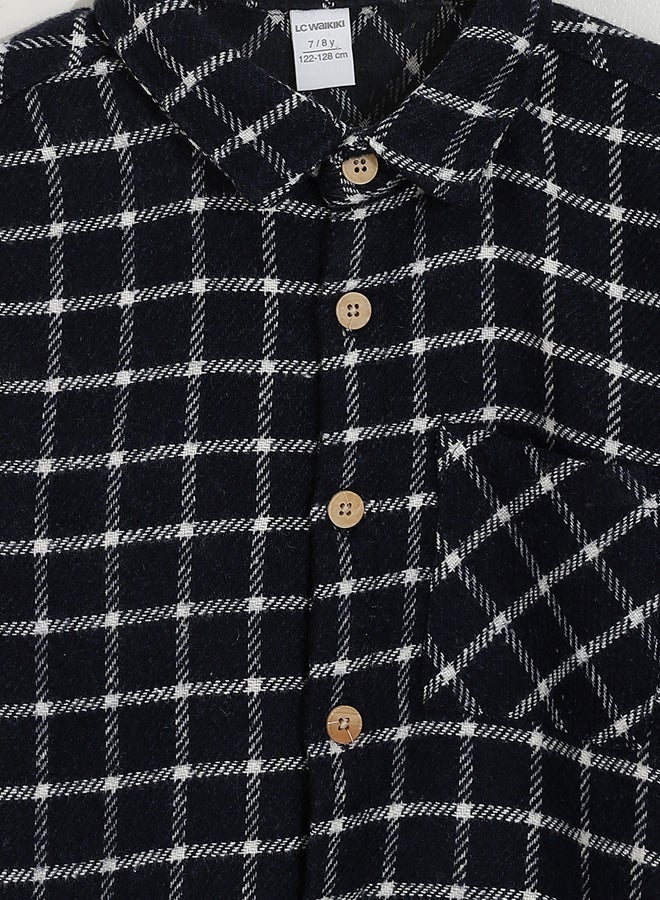 ال سي وايكيكي قميص أطفال أولاد كاروهات - Image 4