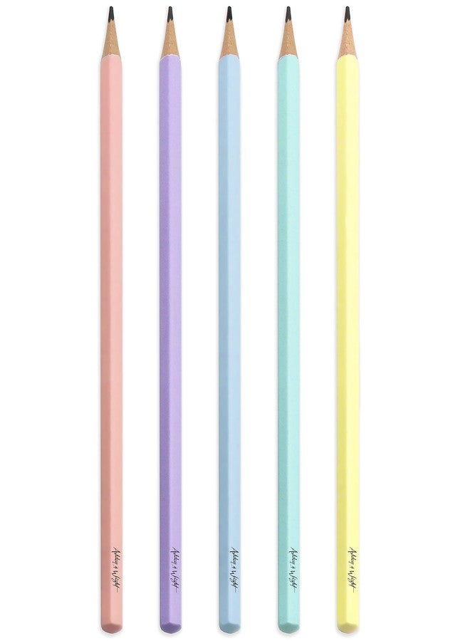 Ashton and Wright - Classic #2 Graphite Pencils - Pastel Coloured Barrels - Pack of 10 - Image 2