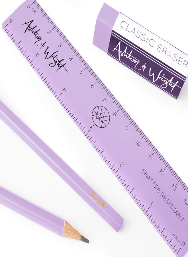 Ashton and Wright - Classic #2 Graphite Pencils - Pastel Coloured Barrels - Pack of 10 - Image 4