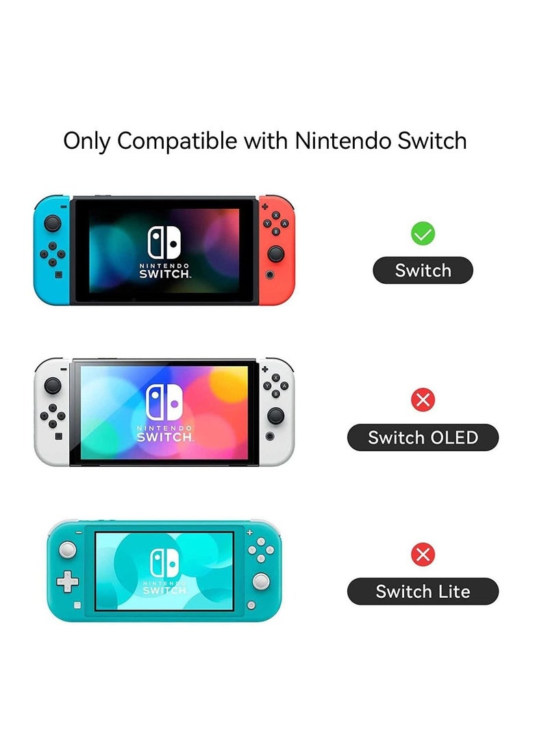 Captaintech SYOSI Cute Plush Protective Case Cover for Nintendo Switch, Plush Protective Case for Shock-Absorption and Anti-Scratch Compatible with Nintendo Switch 2017 - Image 2