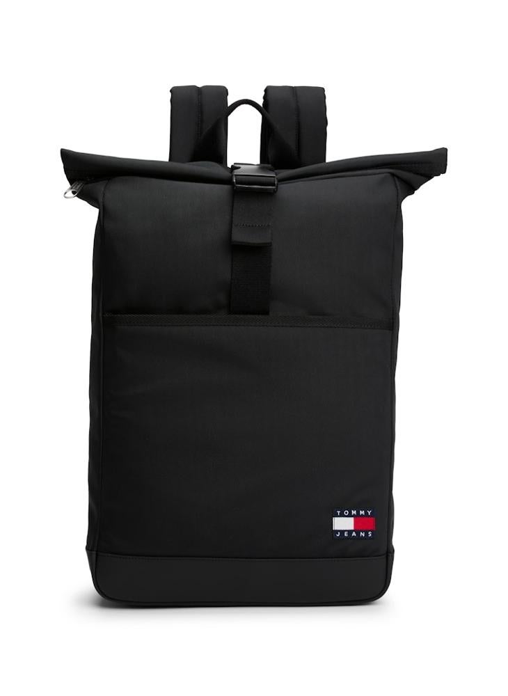 TOMMY JEANS Logo Roll Top Backpack - Image 1
