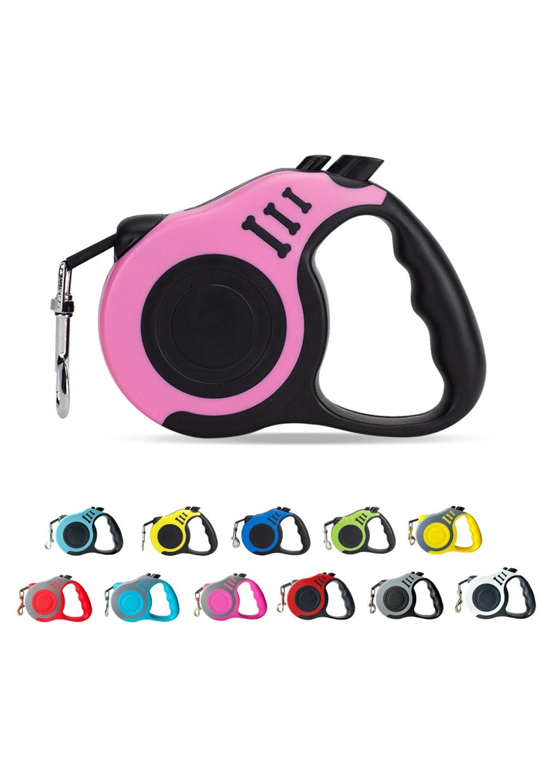 Durable 16FT Retractable Dog Leash with Non-Slip Handle, Tangle-Free Design & Pause Lock for Small to Medium Dogs - Image 1