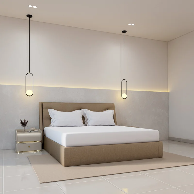 يسكن 500 Thread Count 100% Egyptian Cotton Sateen Fitted Sheet