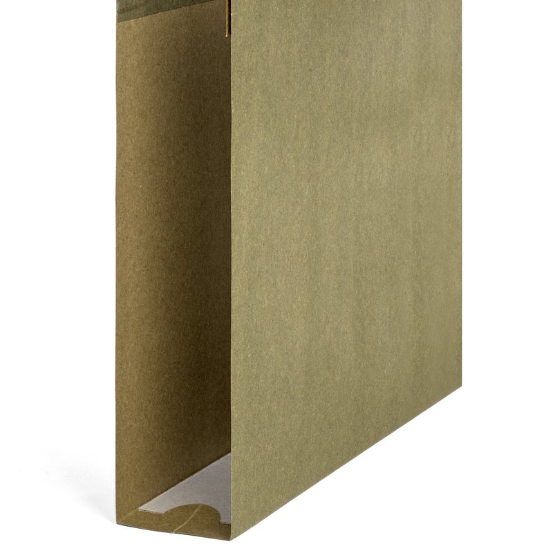 Blue Summit Supplies Extra Capacity Hanging File Folders, 25 Reinforced Hang Folders, Heavy Duty 2 Inch Expansion, Designed for Bulky Files and Charts, Letter Size, Standard Green, 25 Pack - Image 5