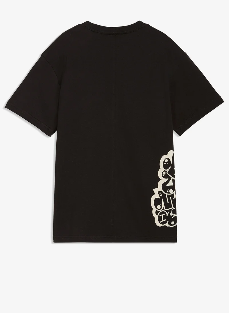 PUMA Youth Mid 90S Relaxed Graphic T-Shirt