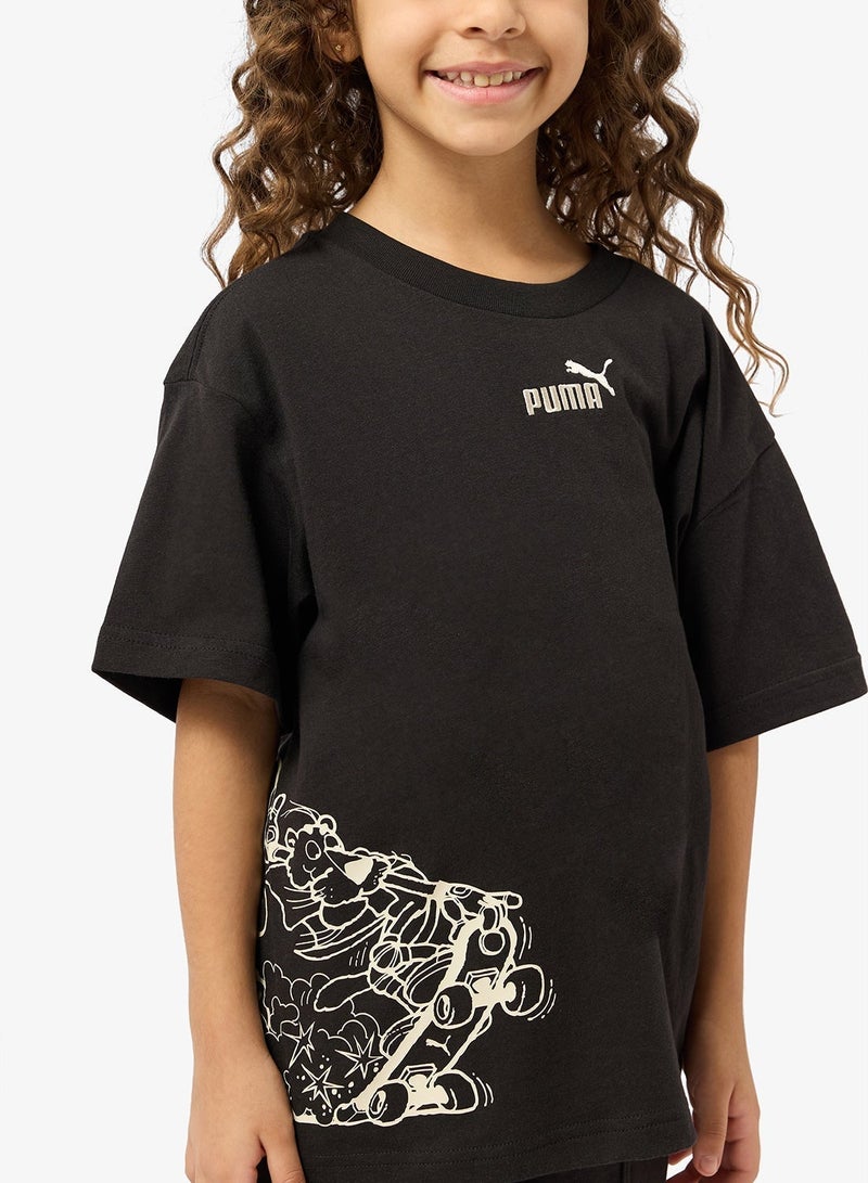 PUMA Youth Mid 90S Relaxed Graphic T-Shirt - Image 3