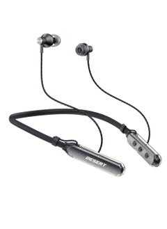 Desert Wireless Neckband ENC Earphone With Extra Bass and 130Hours Standby Time, Desert 1102  - Image 1