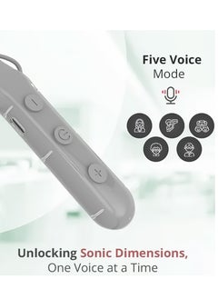 Desert Wireless Neckband ENC Earphone With Extra Bass and 130Hours Standby Time, Desert 1102  - Image 2