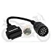 AMHTDOL OBD2 Adapter Cable for BMW Motorcycle 10 Pin to 16 Pin ConnectorFit for BMW Bike from 1996 to 2016Compatible with ENET WiFi AdapterGS911OBDLink LX and ELM327 Moto ScannerDiagnostic Tool - Image 2