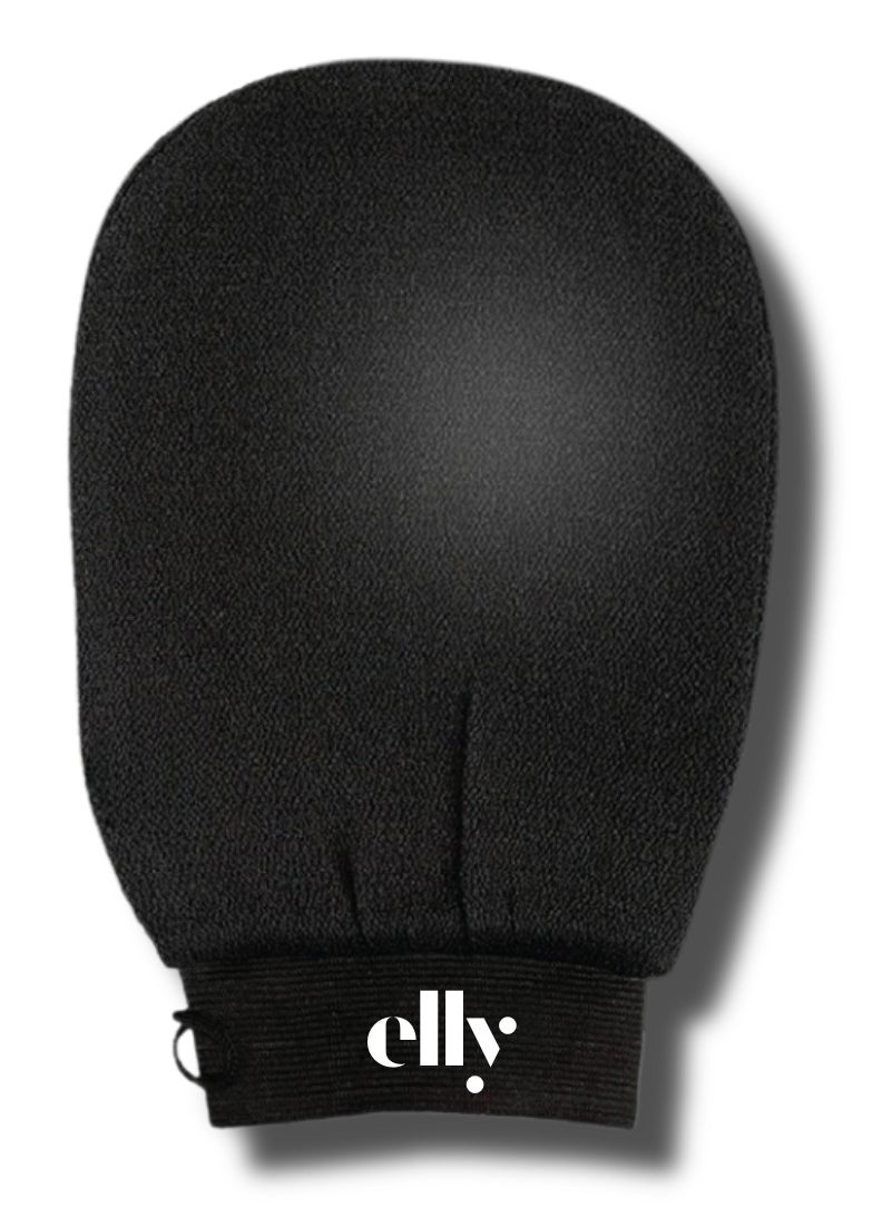إلي  ELLY 2x قفاز تقشير ممتاز - قفازات تقشير عميق للجسم لإزالة الجلد الميت، وإزالة السمرة، وتقرن الجلد، وتقشير الجسم - ألياف فيسكوز 100%  - Image 2