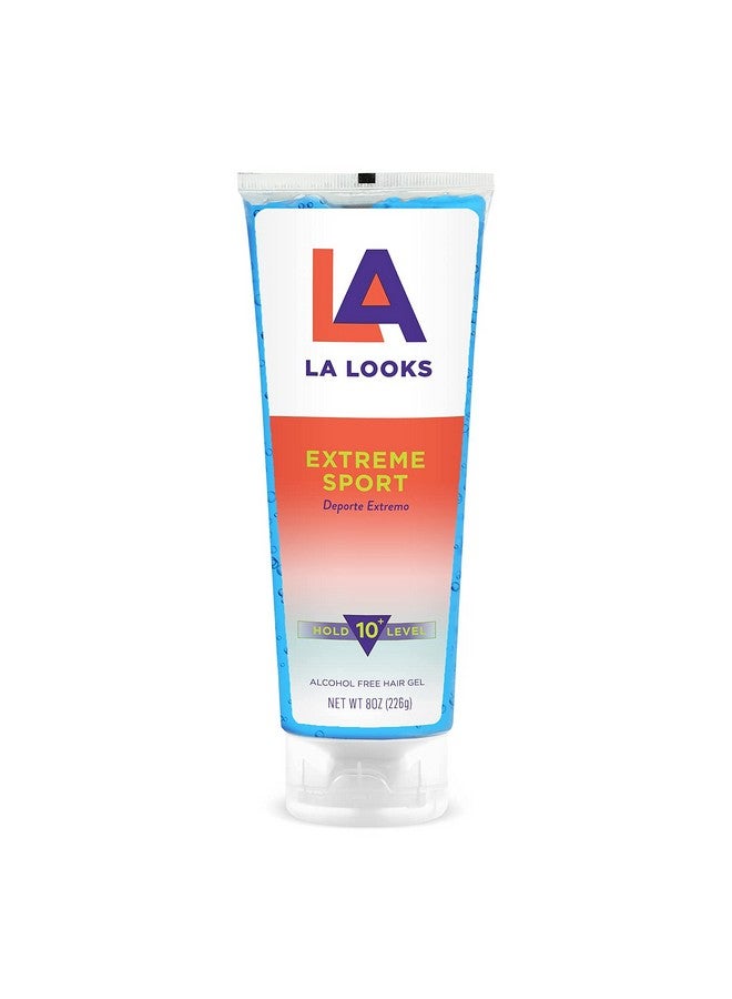 إل.إيه.لوكس جل الشعر لا لوكس أبسولوت سيلينج إكستريم سبورت، 8 أونصة لتثبيت عالي الأداء، يتحكم في الشعر بدرجة رطوبة عالية، آمن للشعر المعالج بالألوان - Image 1