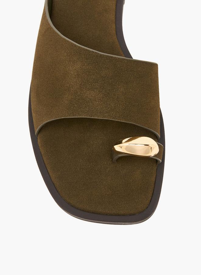 Flora Bella By Shoexpress Women Slip On Toe Ring Sandals - Image 4
