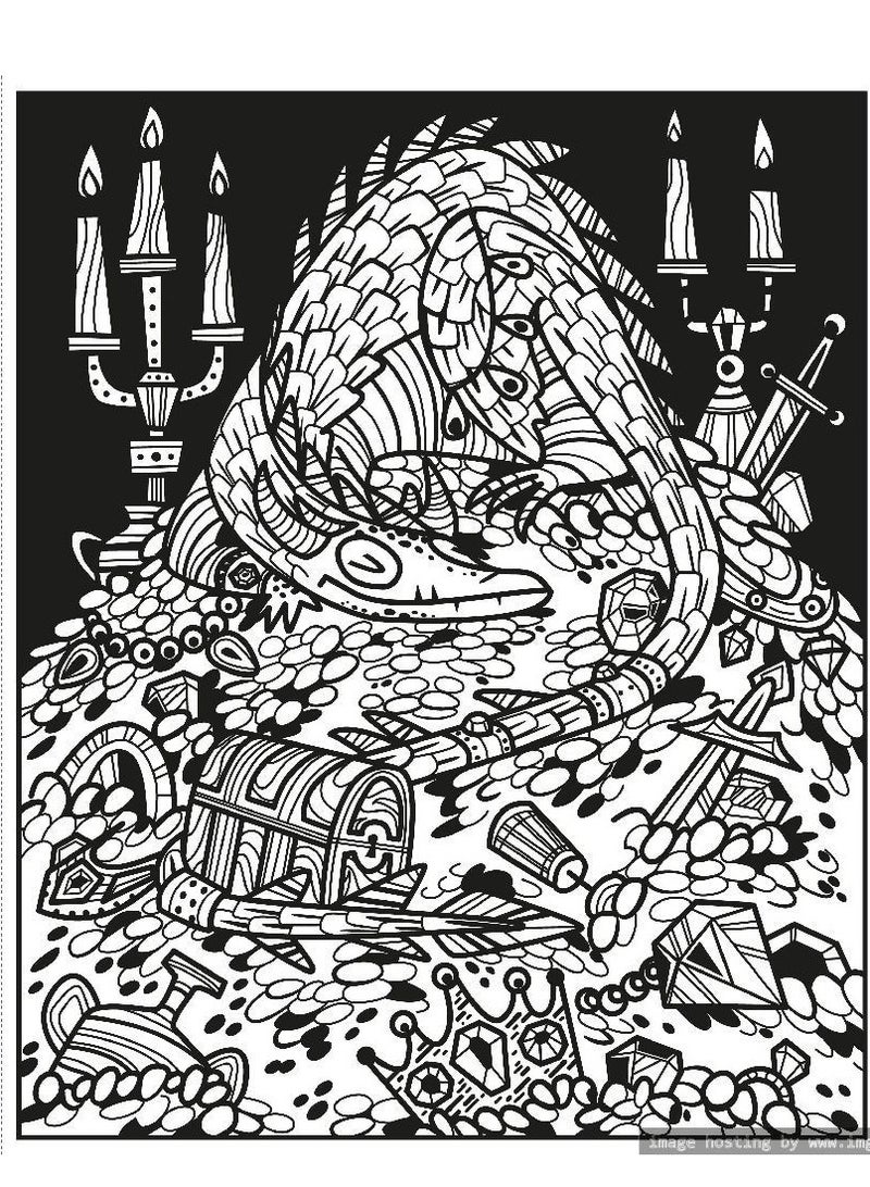 Usborne Dragons Magic Painting Book - Image 4