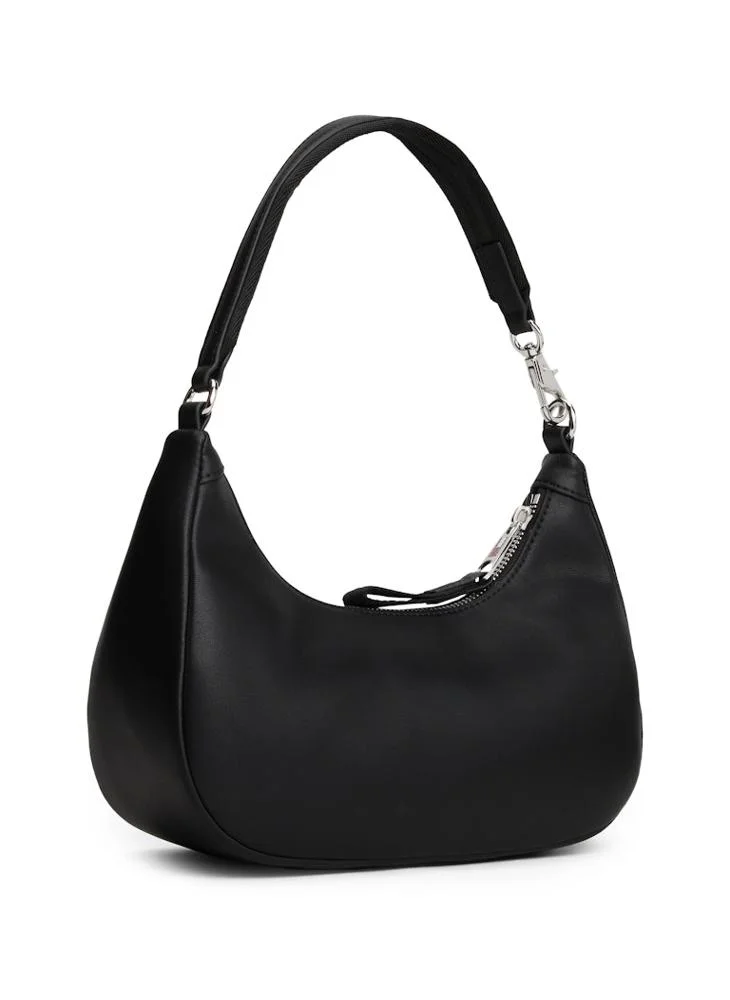 تومي جينز حقيبة كتف بشعار معدني