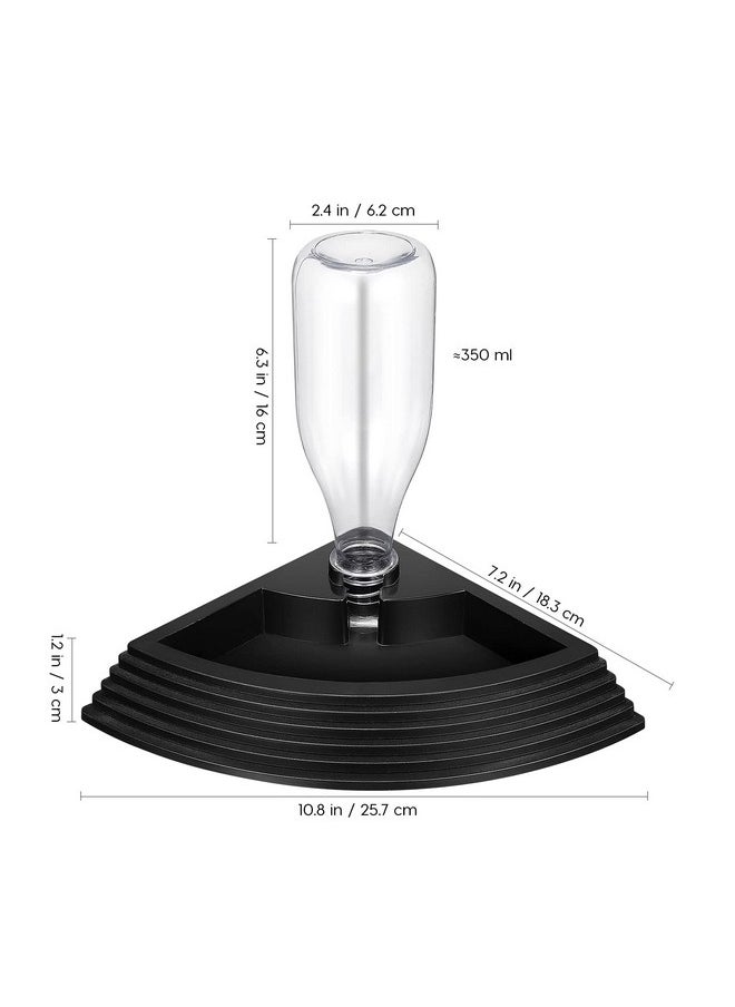 POPETPOP - POPETPOP Reptile Water Feeder : Automatic Reptile Water Dispenser with Bottle Reptile Water Dish Reptile Water Bottle Reptile Feeder for Turtle Bearded Dragon Geckos - Image 1