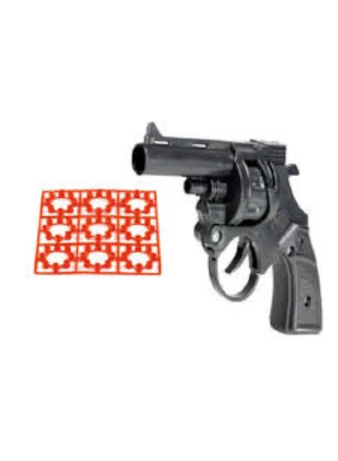 Ring cap pistol toy gun with 1 pack of ring shots