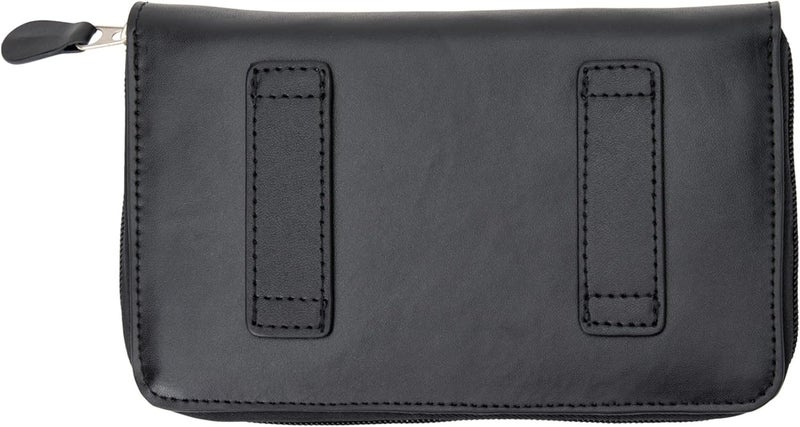 ProTec Trumpet/Small Brass Multiple (4-Piece) Leather Mouthpiece Pouch with Zipper Closure, Model L221 - Image 2