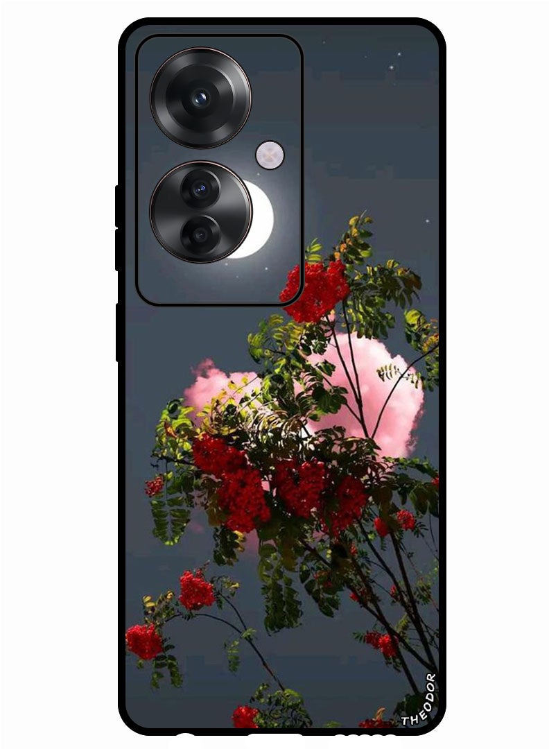 Theodor Protective Case Anti Scratch Shock Proof Bumper Cover For Oppo Reno 11F Moon Shining - Image 1