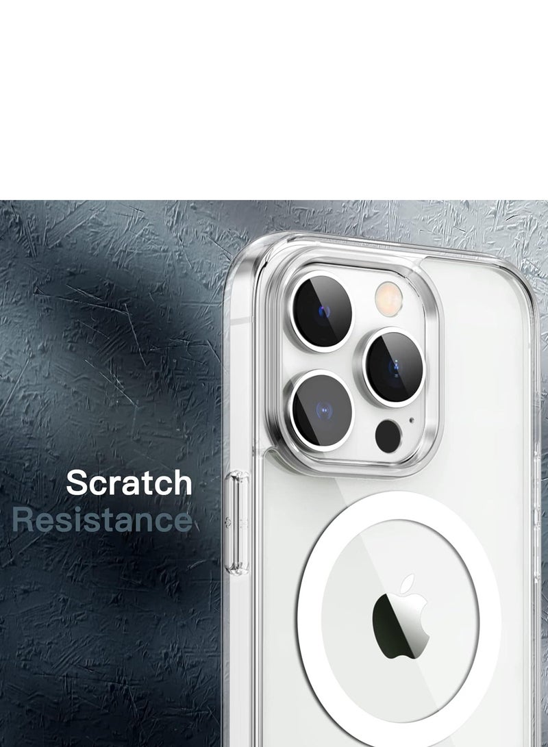 غطاء حماية مع نظام Magsafe لهاتف أبل آيفون 13 برو شفاف - Image 2