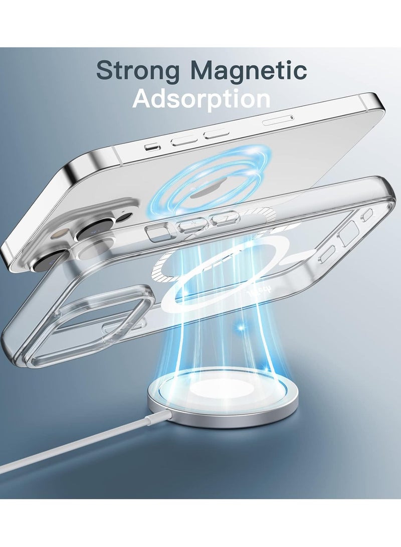 غطاء حماية مع نظام Magsafe لهاتف أبل آيفون 13 برو شفاف - Image 3