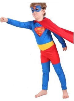 SUPERMAN Boy Blue Masquerade Cloak Basic Costume  - Image 1