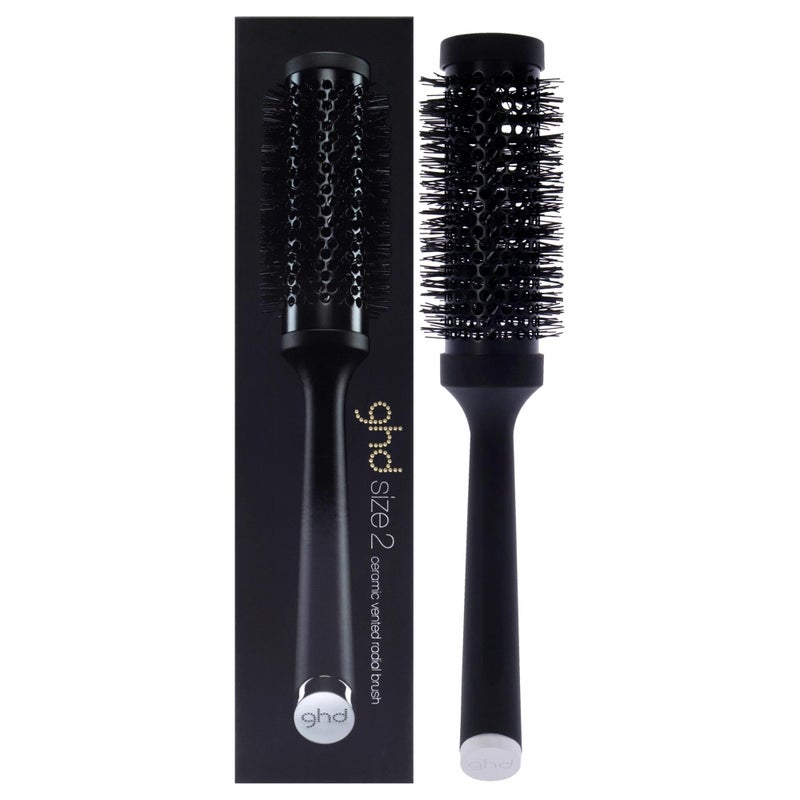 ghd Ceramic Vented Round Brush - 1.3 inch Barrel, 35mm Barrel, Size 2 - Image 1