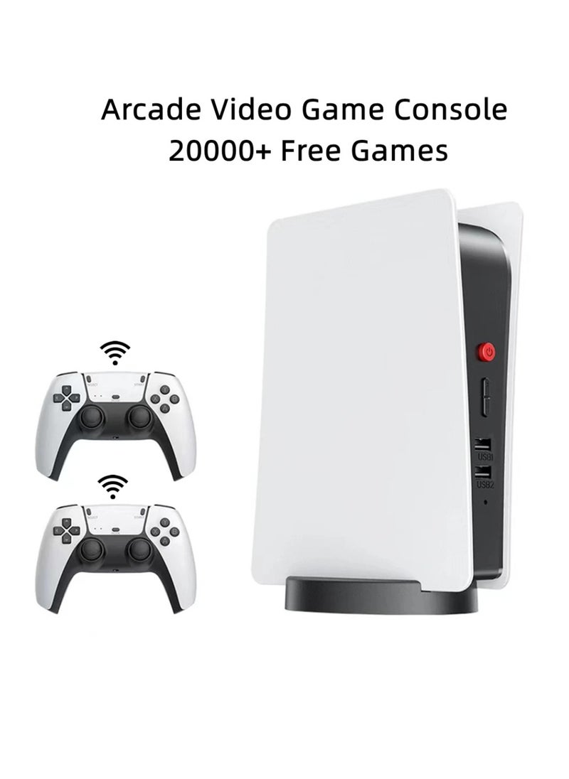 DIGI CORE Wireless Retro Game Console Plug And Play Video Game Stick Built In 20000+ Games, 10 Classic Emulators 4K High Definition HDMI Output For Tv With Dual 2.4G Wireless Controllers With 64GB Memory Card  - Image 4