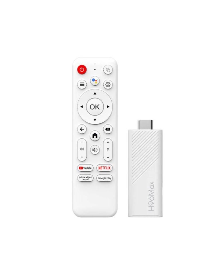 اتش 96 ماكس عصا تلفاز صغيرة بسعة 2 جيجابايت من ذاكرة الوصول العشوائي و16 جيجابايت من ذاكرة القراءة فقط بنظام Android 14 رباعي النواة وواي فاي 6 وBT5.0 بدقة 4K بمعدل 60 إطارًا في الثانية وATV Launcher ومساعد Google الصوتي ومشغل الوسائط وعصا تلفاز AI - Image 5