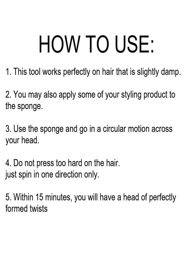 KIMISS Hair e Brush for Men & Women, Big Holes Afro Coil Comb for Curls & Dreads, Twist Locking Care Tool with Soft Texture - Image 5