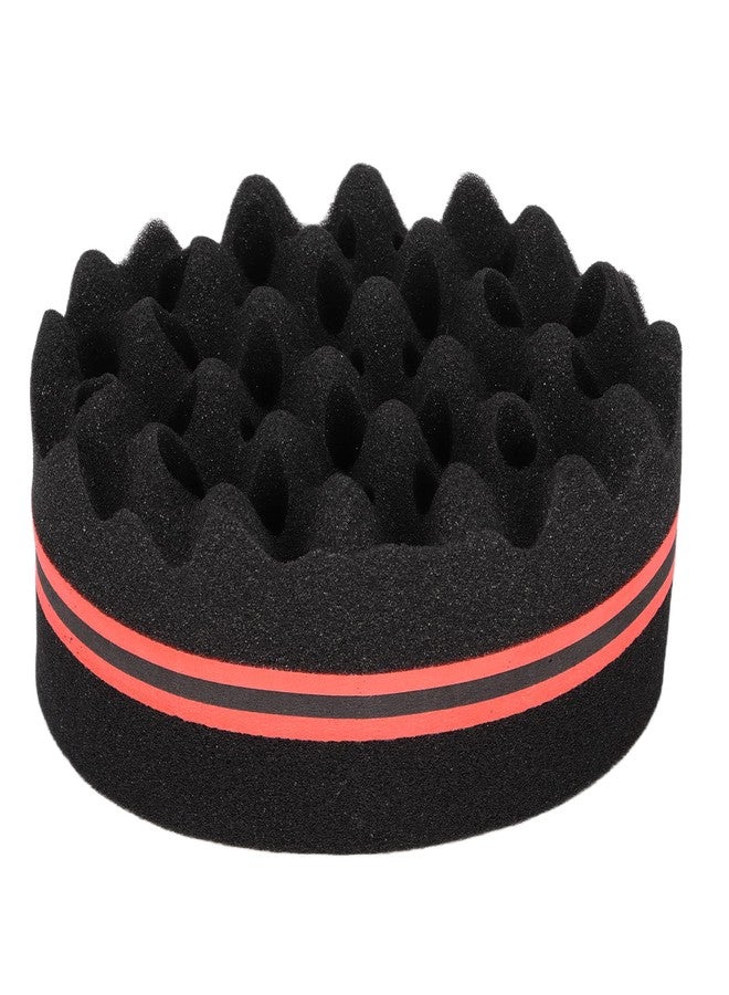 KIMISS Hair e Brush for Men & Women, Big Holes Afro Coil Comb for Curls & Dreads, Twist Locking Care Tool with Soft Texture - Image 1